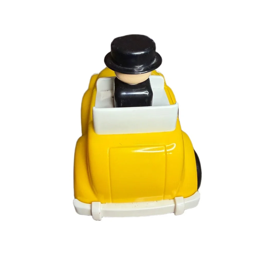 Tomy Thomas & Friends Sir Topham Hatt Push n Go Yellow Car Toy‎ Vintage